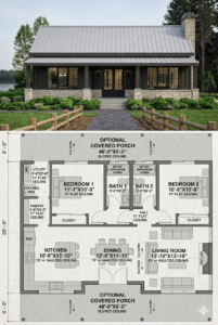 Two Bedroom Ranch