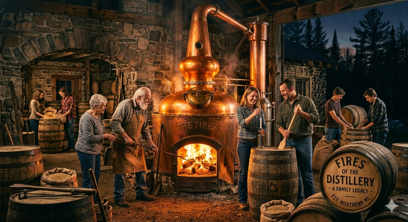 The Fires of The Distillery Family Legacy