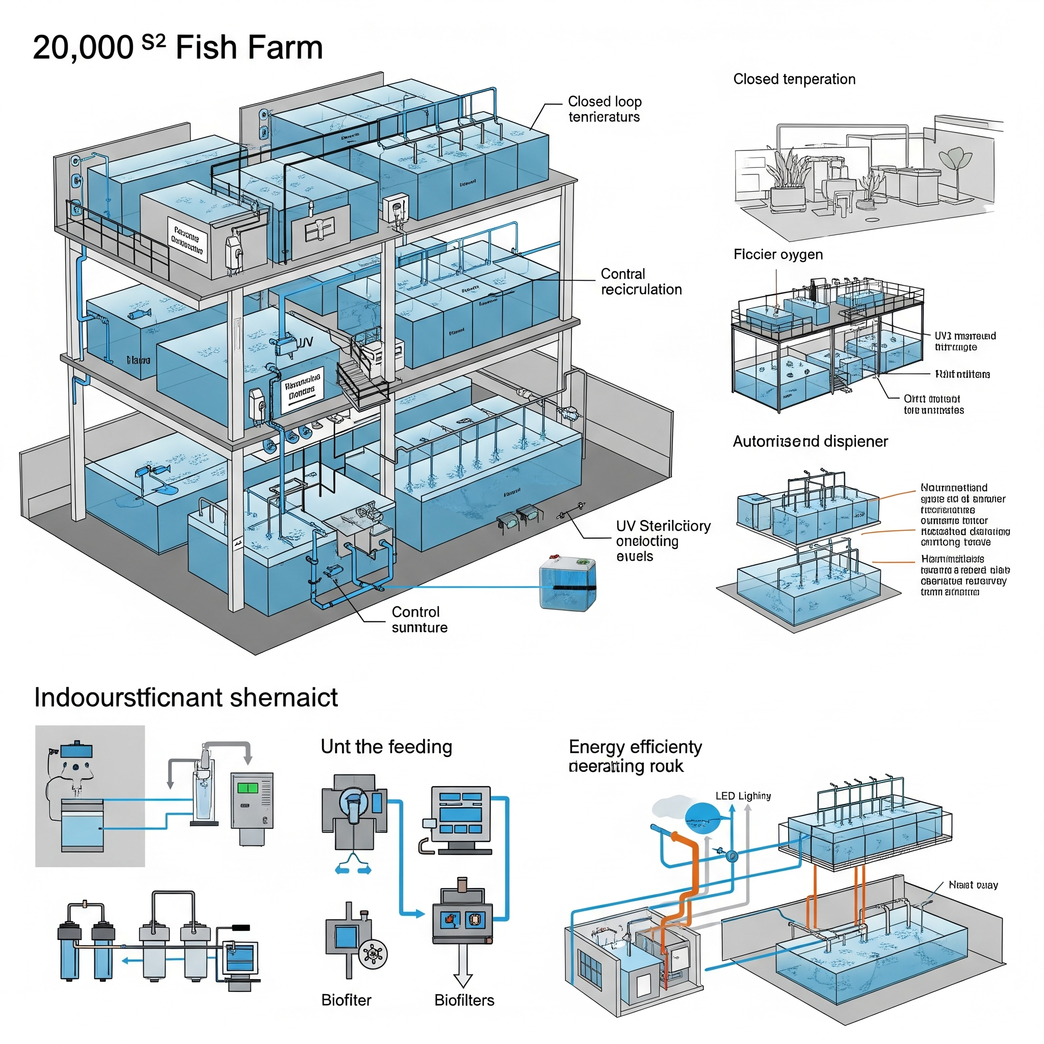 The 20,000 sq ft Facility Fishery – Finns Fishery Corp