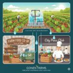 GONEN FARMS LAUNCHES WITH A COMMITMENT TO ECOLOGICAL GROWING, DELIVERING ULTRA-FRESH PRODUCE DIRECTLY TO FARM FOOD CO-OP AND CITY PRESS CLUB