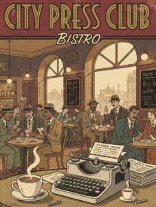 The City Press Club Bistro is a Blending Newsroom History with Traditional Home Comfort Food