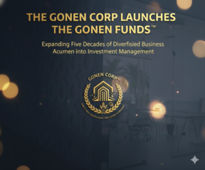 The Gonen Corp Launches “The Gonen Funds”: Expanding Five Decades of Diversified Business Acumen into Investment Management
