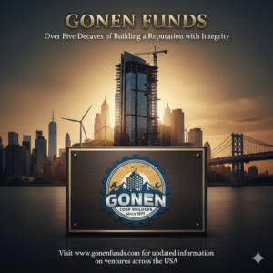 Gonen Funds Announces Expansion of National Investment Portfolio, Honoring a Fifty-Year Legacy of Integrity