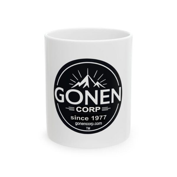 Gonen Corp Ceramic Coffee Mug - Custom Logo Drinkware, Perfect for Gifts and Promotions, 11oz & 15oz