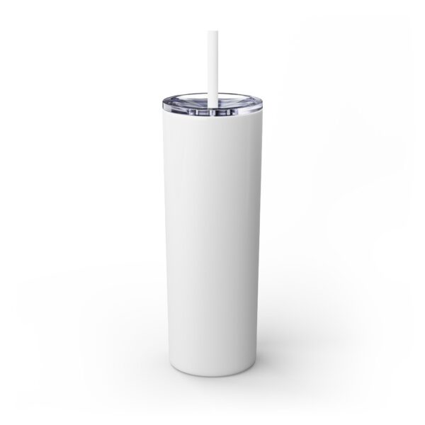 Gonen Corp 20oz Skinny Tumbler with Straw - Custom Travel Mug for Adventures - Image 3
