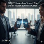 GONEN Launches ‘GONEN Vcard’: The End of Paper Business Cards and The Dawn of One-Tap Networking