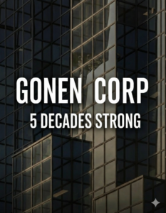 Gonen Corp Shareholders Looking Ahead: The Next 50 Years