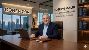 Joseph Malik Gonen Corp Founder Published Author