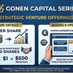 Gonen Capital Series: Strategic Venture Offerings $1.00 Share