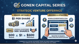 Gonen Capital Series: Strategic Venture Offerings $1.00 Share