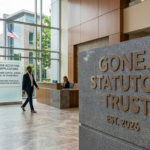 The messaging specifically originates from the Gonen Statutory Trust Financial Center