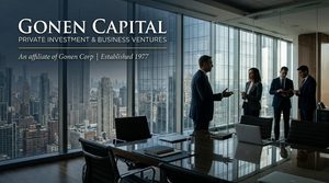 Gonen Capital is a private investment and business venture firm affiliated with Gonen Corp, a diversified U.S. corporation established in 1977